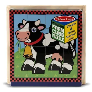 Farm Cube Puzzle 16pc