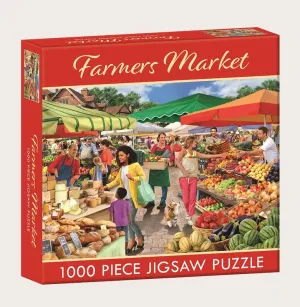Farmers Market 1000 Piece Jigsaw Puzzle