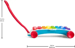 Fisher-Price HJK38 Luminous Xylophone - Musical Learning Toy for Babies 9  Months