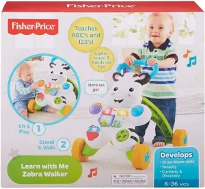 Fisher Price Lean With Me Zebra Walker