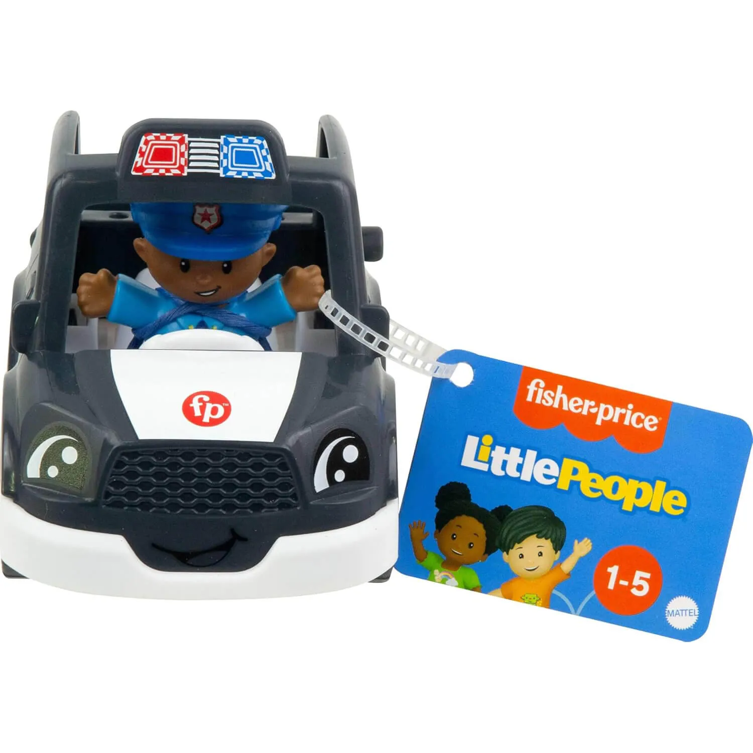 Fisher-Price Little People Police Car Push-Along Vehicle