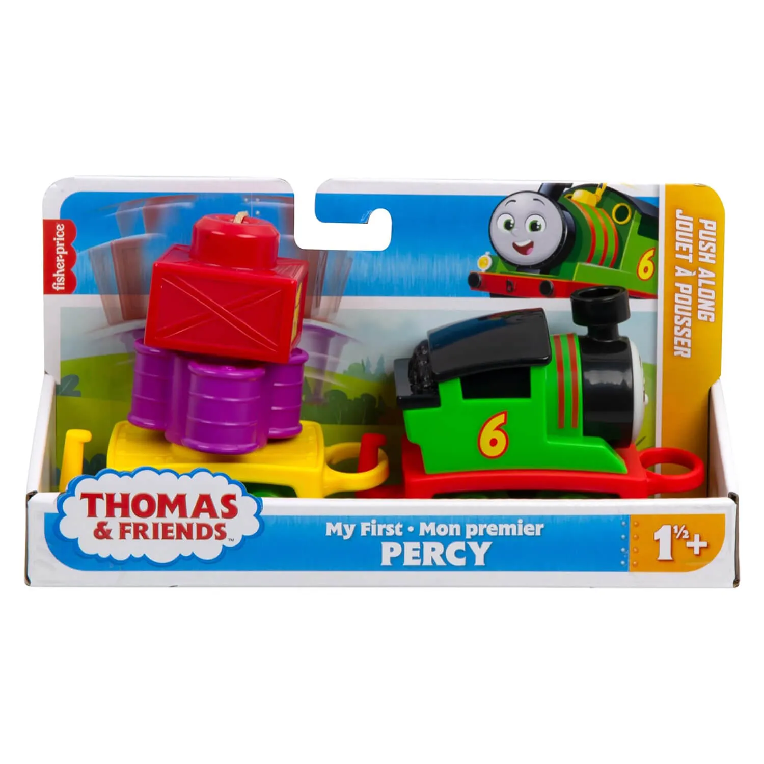 Fisher-Price Thomas & Friends My First Push Along Train Percy