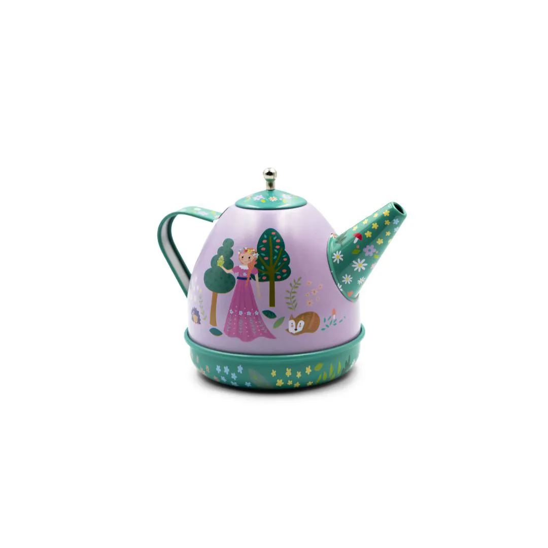 Floss & Rock Musical Tin Tea Set 11 Piece - Fairy Tale