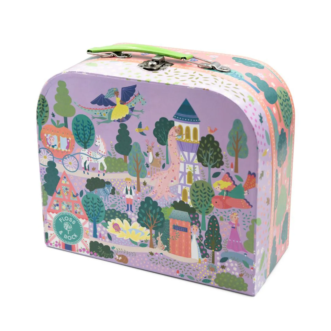 Floss & Rock Musical Tin Tea Set 11 Piece - Fairy Tale