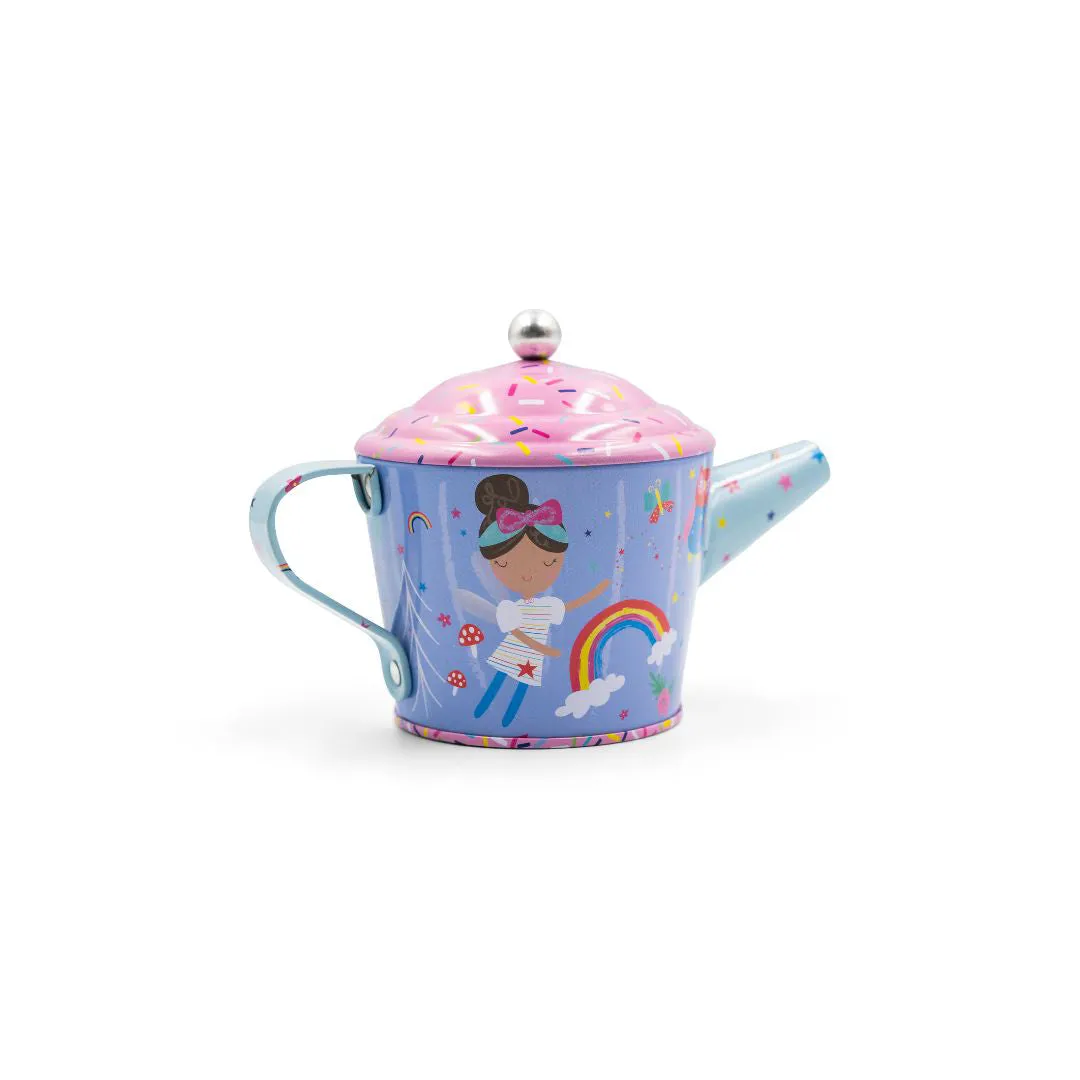 Floss & Rock Tin Tea Set 7 Piece - Rainbow Fairy