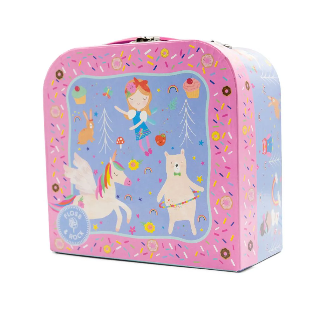 Floss & Rock Tin Tea Set 7 Piece - Rainbow Fairy