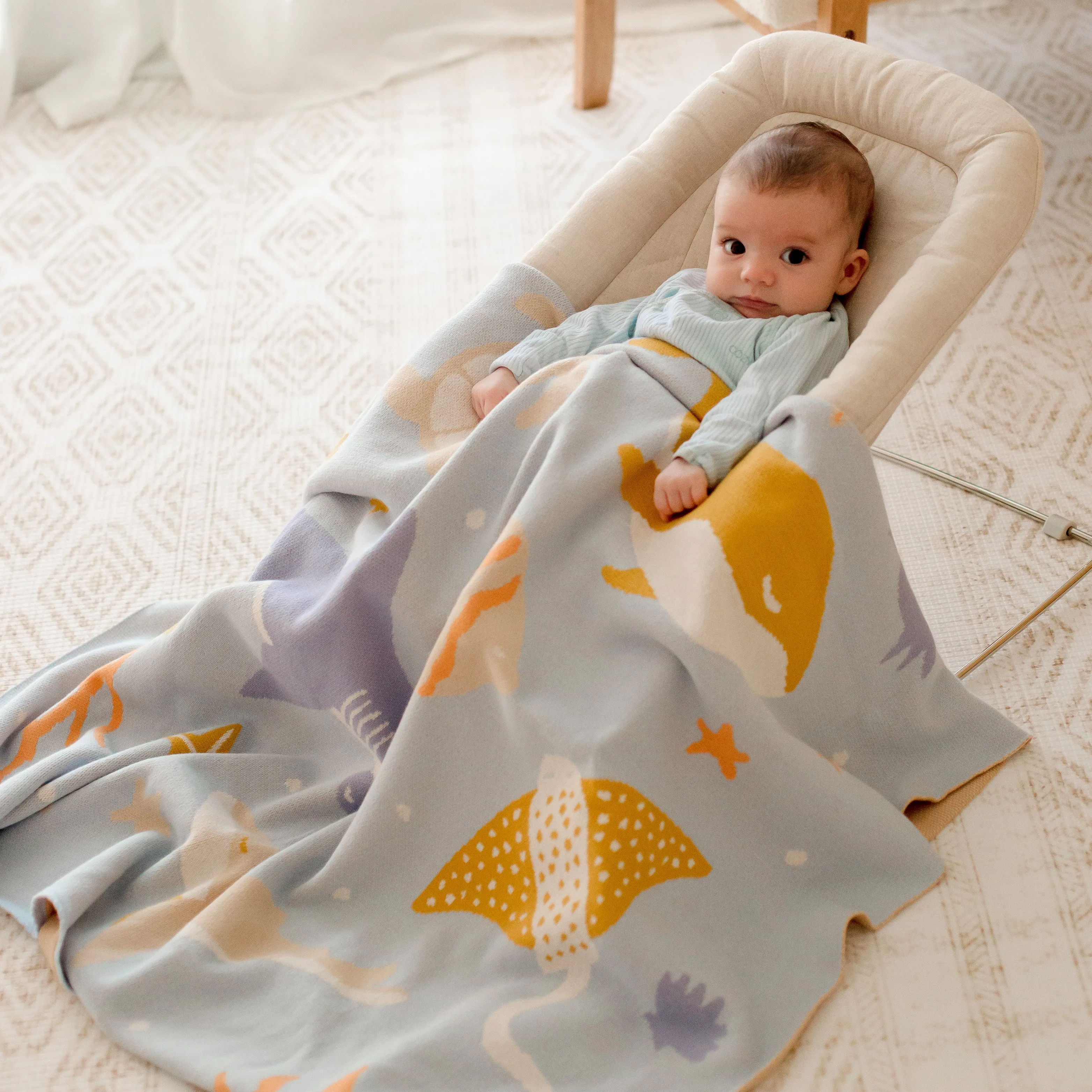 Fox   Fallow Blanket | Ocean Creatures