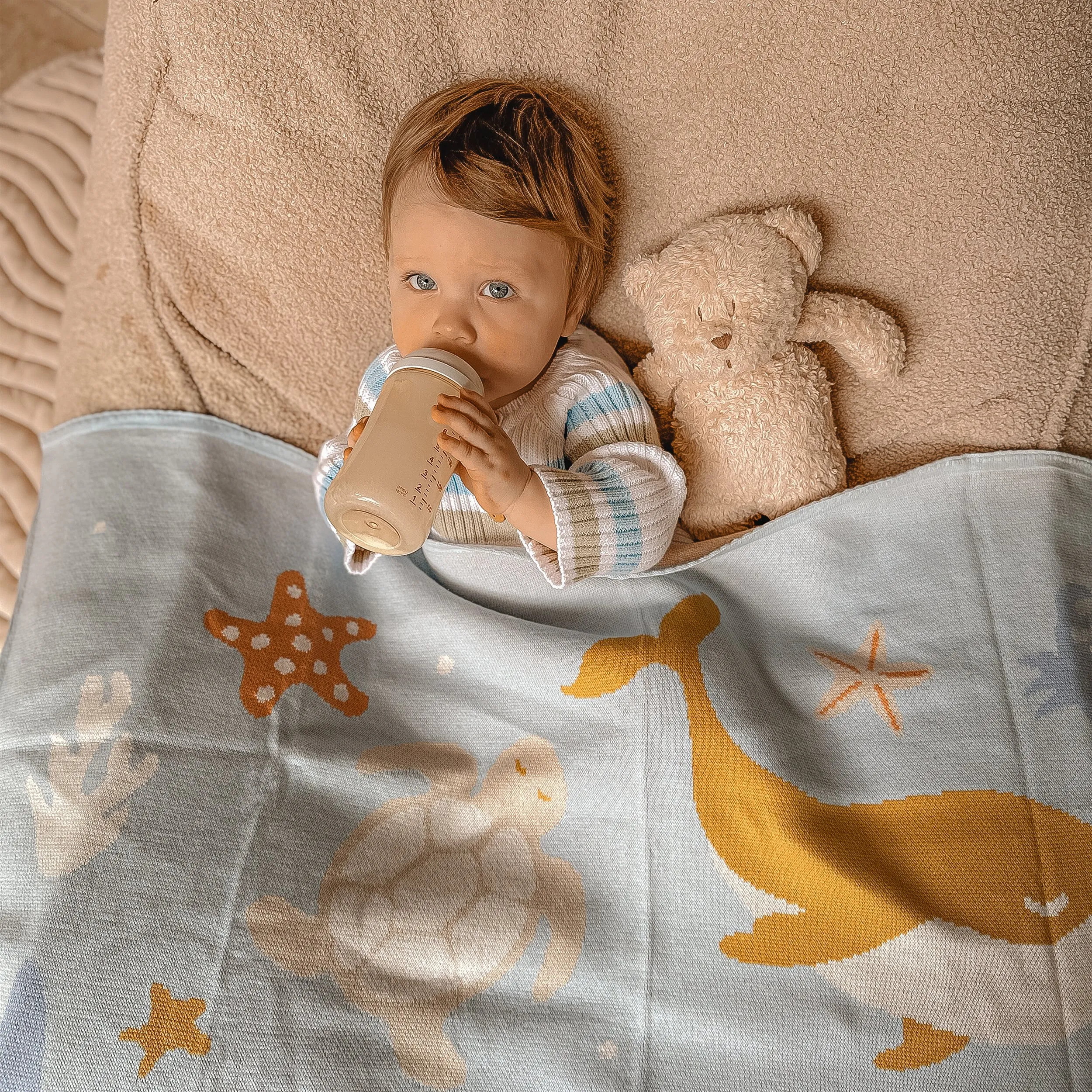 Fox   Fallow Blanket | Ocean Creatures