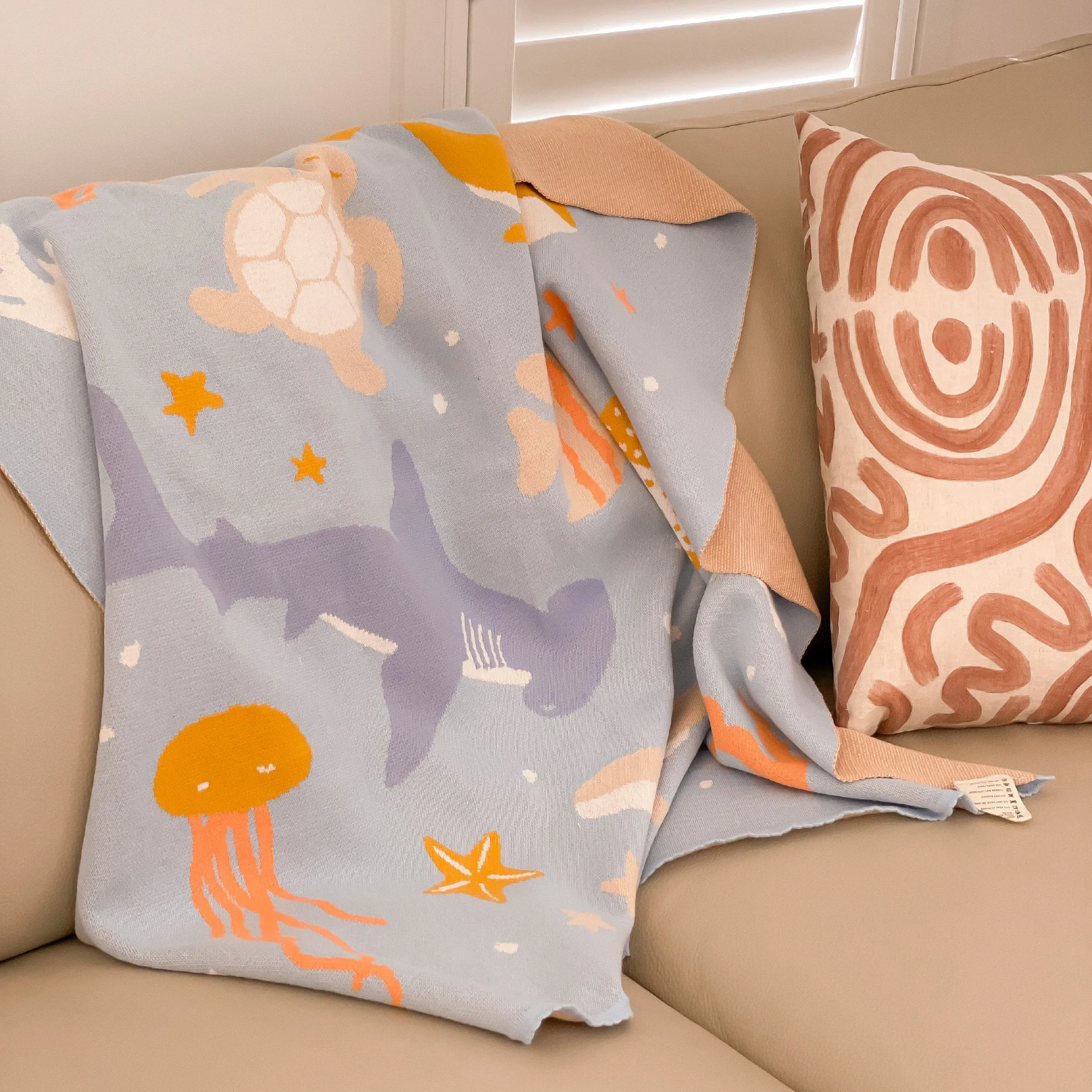 Fox   Fallow Blanket | Ocean Creatures