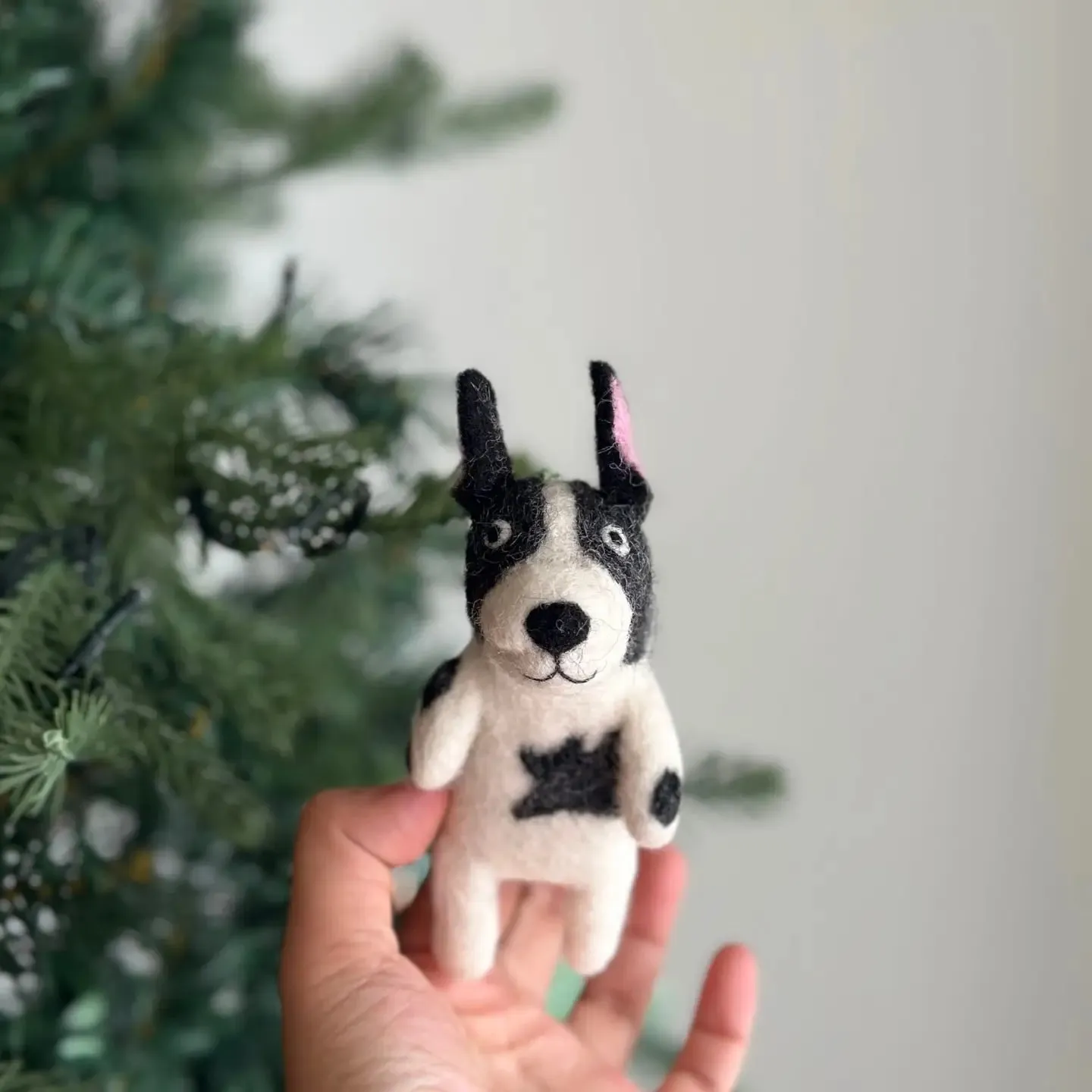 French Bull Dog Finger Puppet Odin Parker