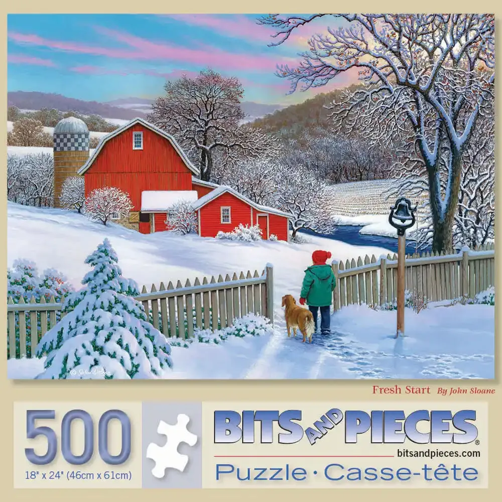 Fresh Start Jigsaw Puzzle Bits and Pieces