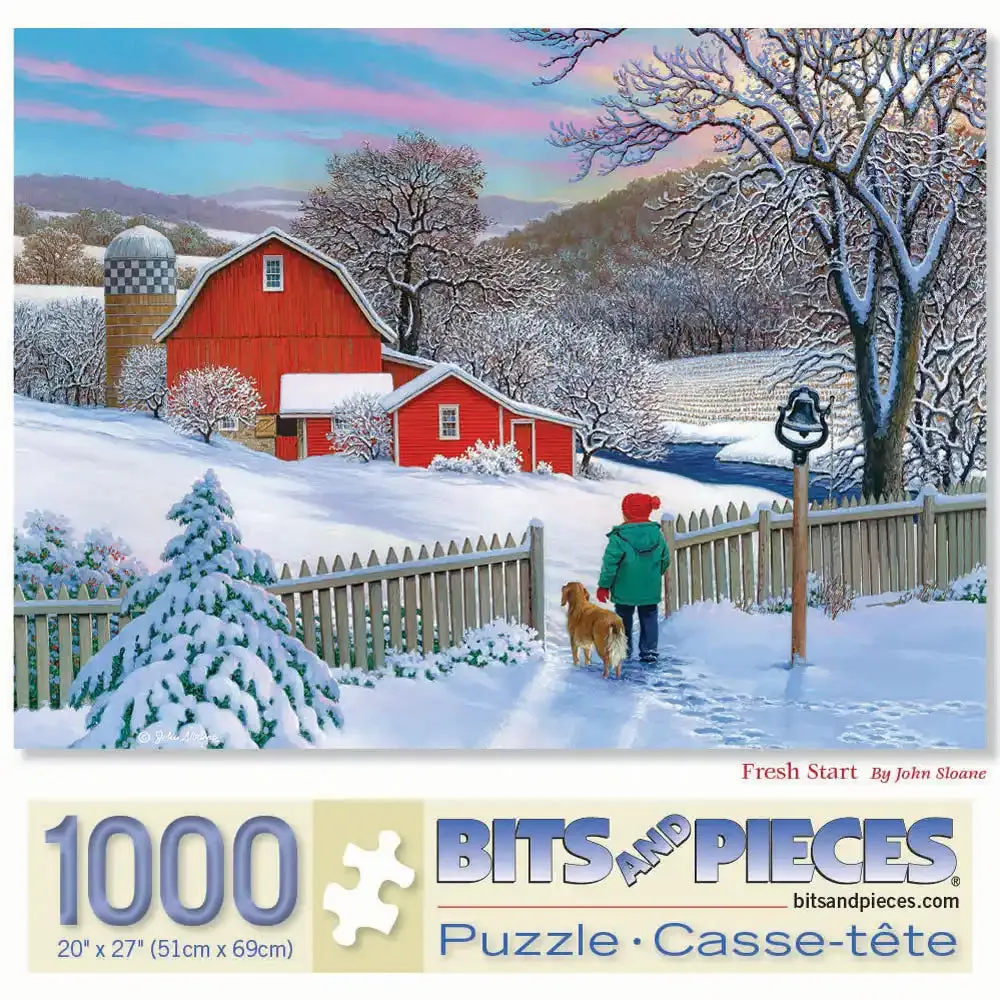 Fresh Start Jigsaw Puzzle Bits and Pieces