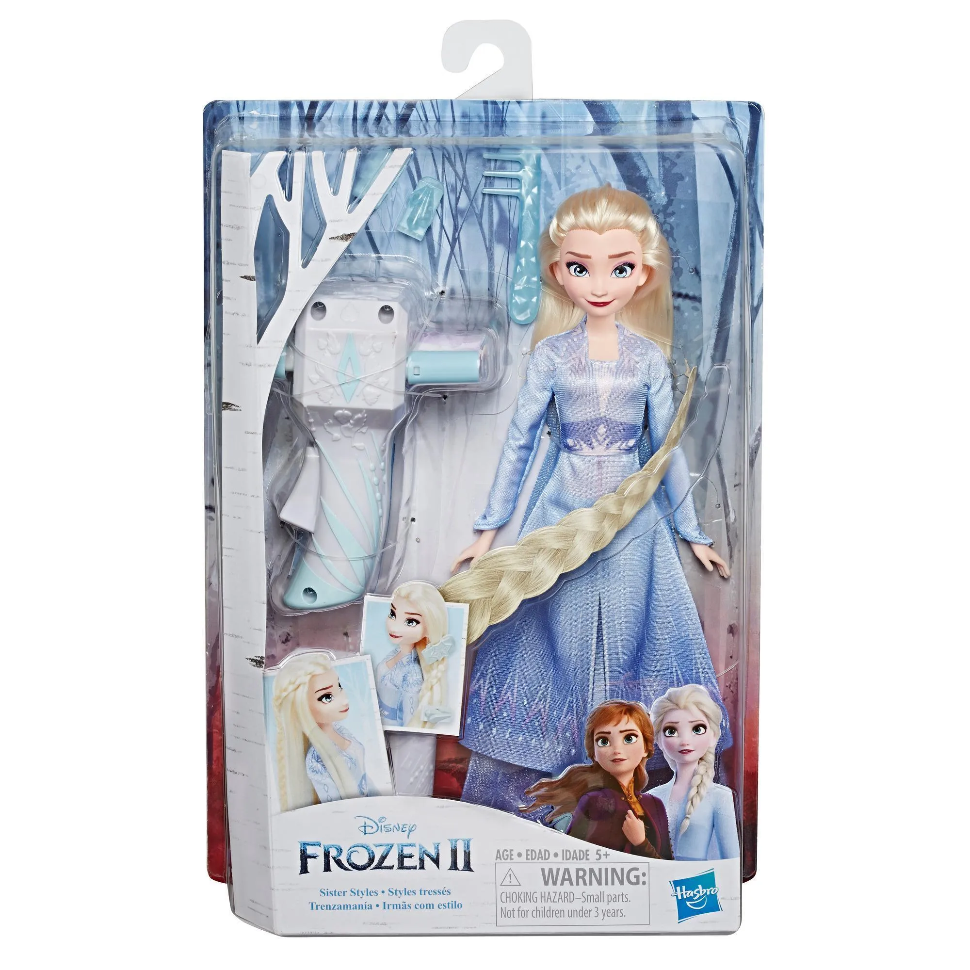 Frozen E7002 Sister Styles Elsa Fashion Doll