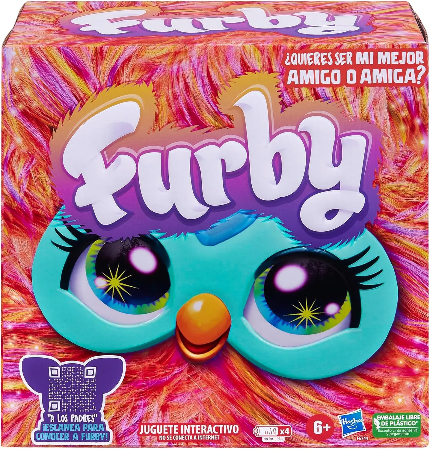 Furby Coral - Interactive Talking & Dancing Toy for Kids 6 