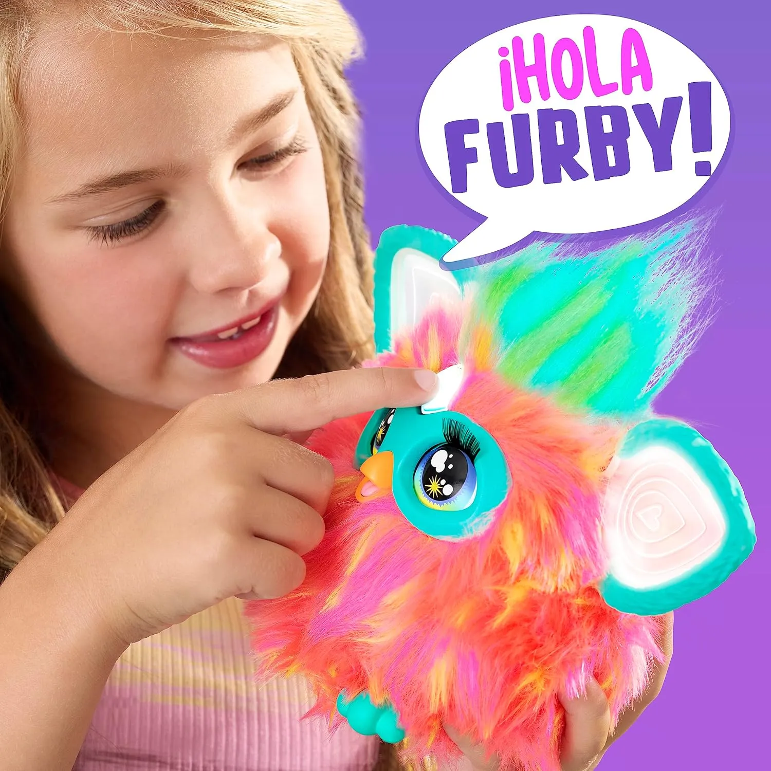Furby Coral - Interactive Talking & Dancing Toy for Kids 6 