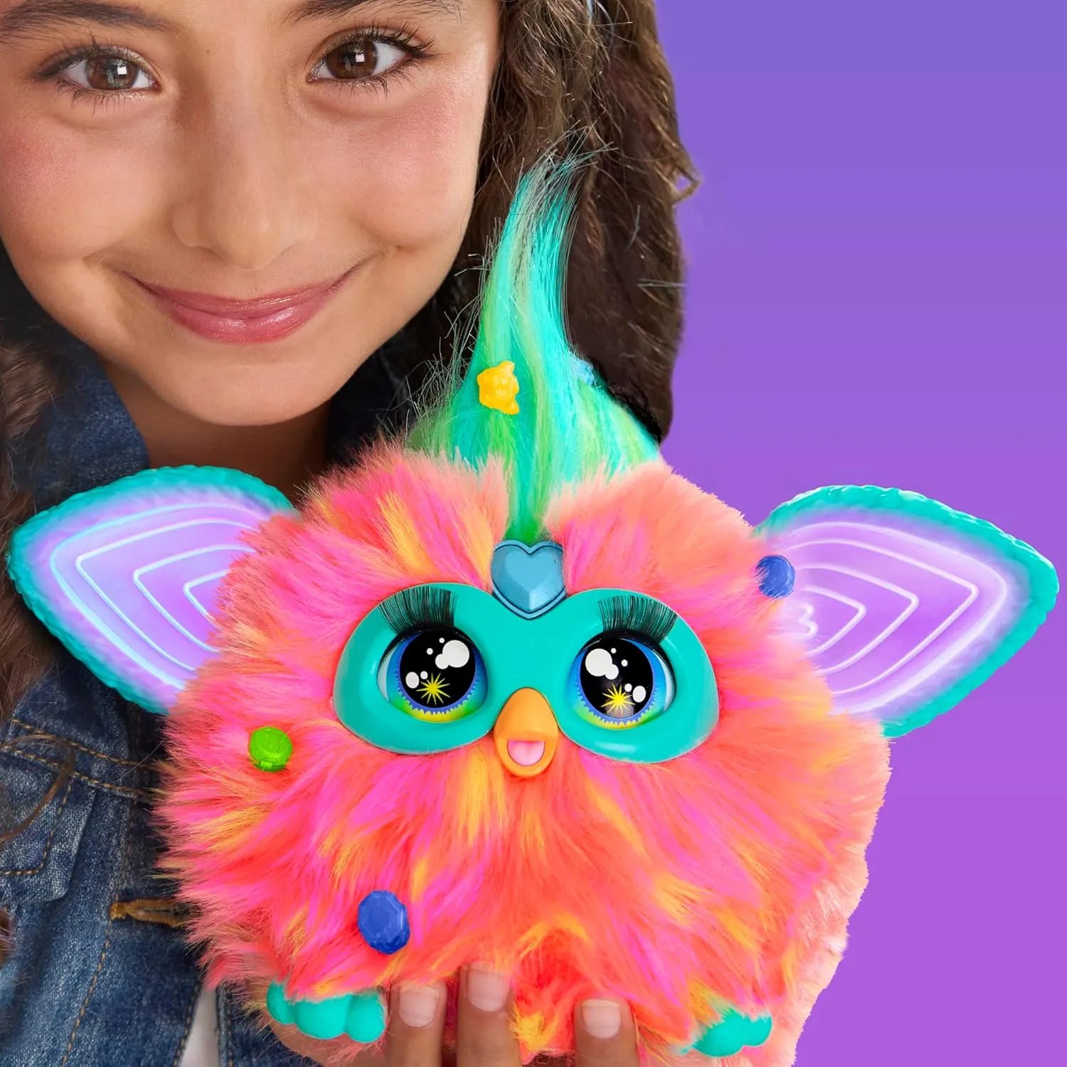 Furby Coral - Interactive Talking & Dancing Toy for Kids 6 