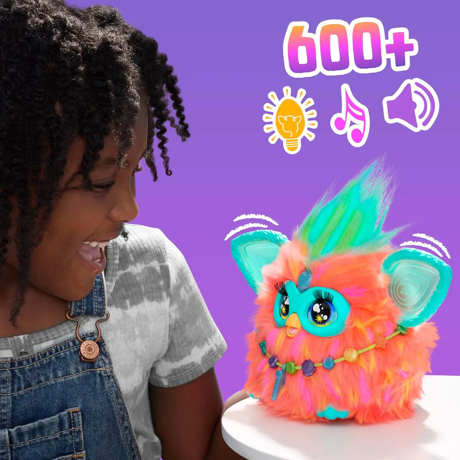 Furby Coral - Interactive Talking & Dancing Toy for Kids 6 