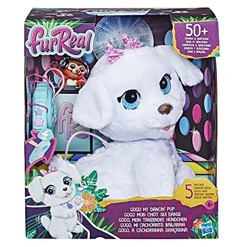 FurReal GoGo My Dancin' Pup Interactive Toy, Electronic Pet, Dancing Toy, 50  So