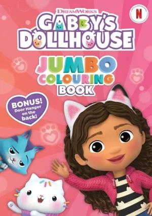 Gabby's Dollhouse Jumbo Colouring Book