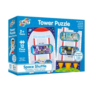 GALT 1005554 Tower Puzzle-Space Shuttle Wise - Kids Toys