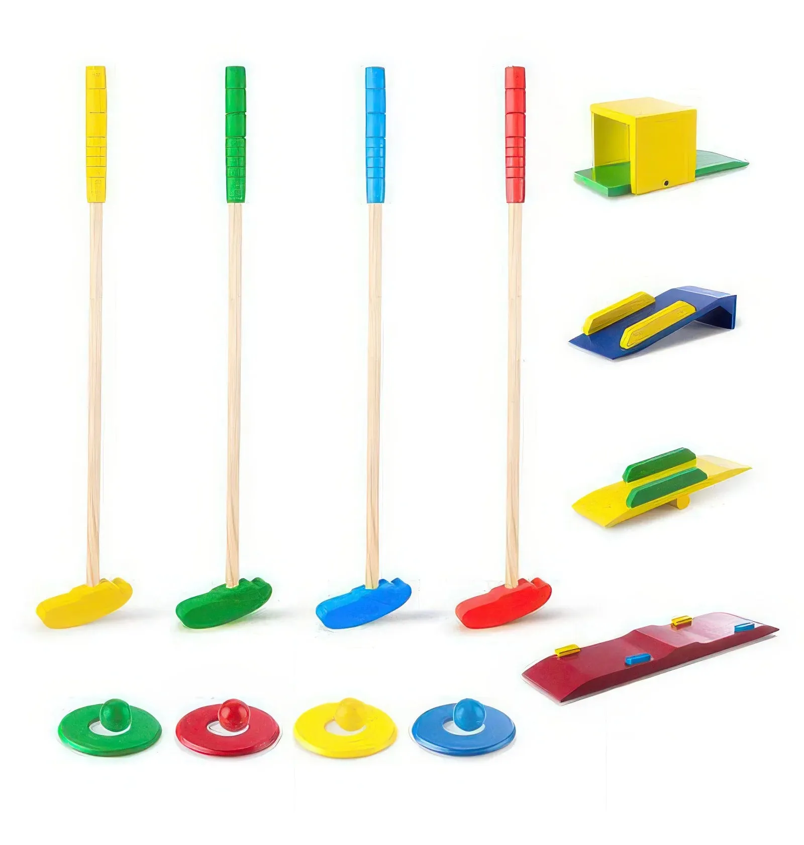 Garden Games Wooden Crazy Golf Garden Set