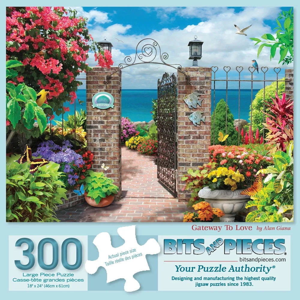 Gateway To Love Jigsaw Puzzle Bits and Pieces