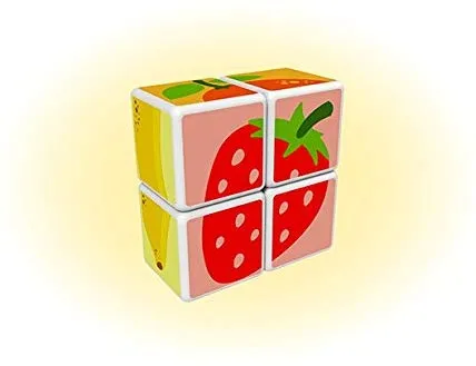 GEOMAG MAGICUBE Fruit 4 cubes Wise - Kids Toys