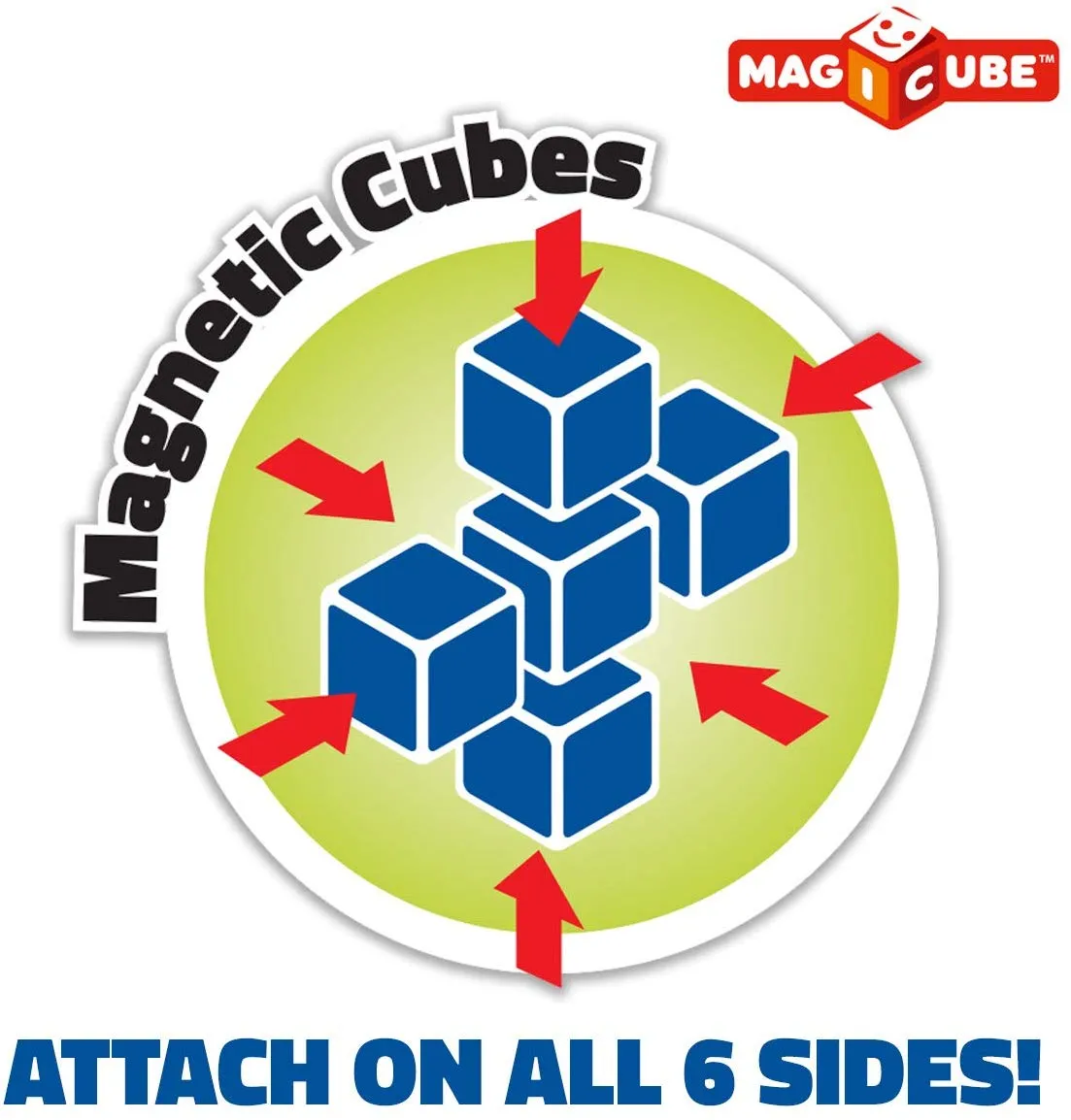 GEOMAG MAGICUBE Fruit 4 cubes Wise - Kids Toys