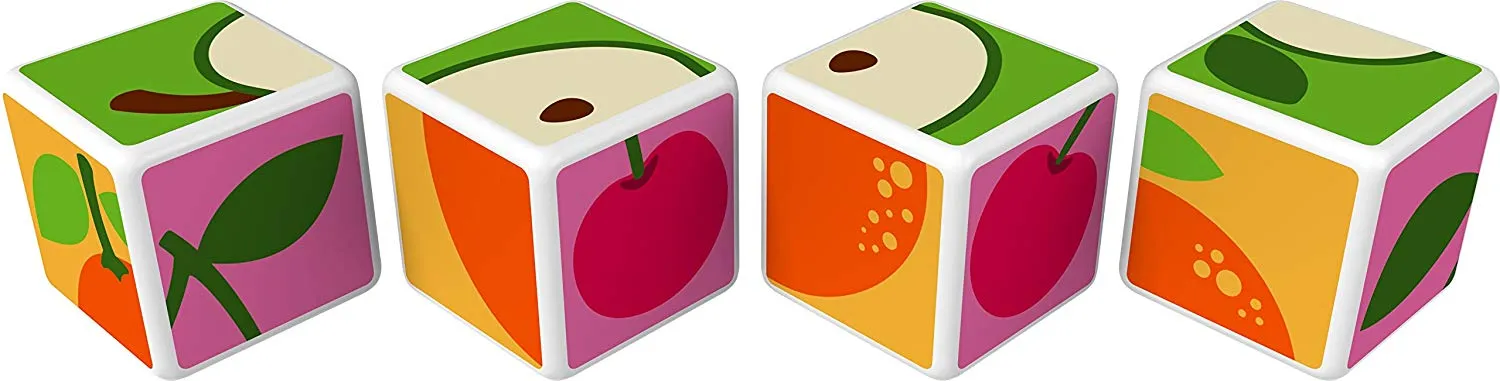 GEOMAG MAGICUBE Fruit 4 cubes Wise - Kids Toys