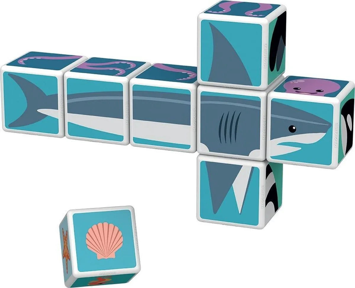 GEOMAG MAGICUBE Sea Animals Wise - Kids Toys