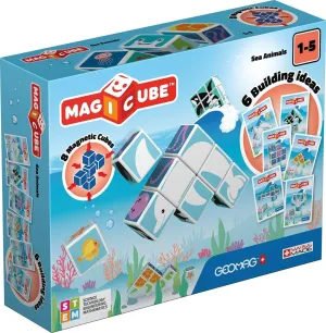 GEOMAG MAGICUBE Sea Animals Wise - Kids Toys