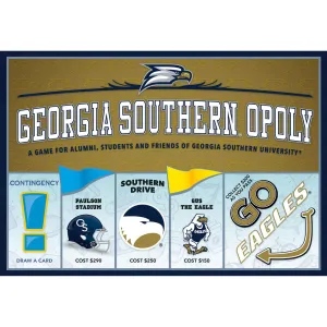 Georgia Southern-Opoly University Themed Board Game for Ages 8 