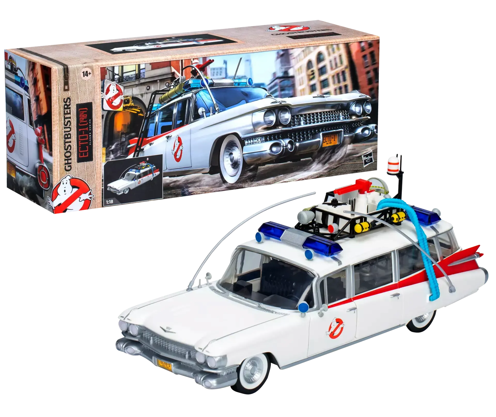 Ghostbusters Plasma Series Ecto-1 (1984) Action Figure Vehicle Replica