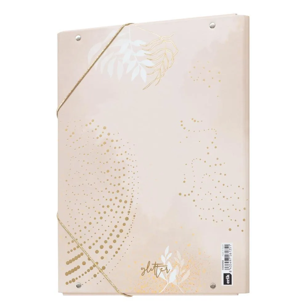 Glitter Flap Folder
