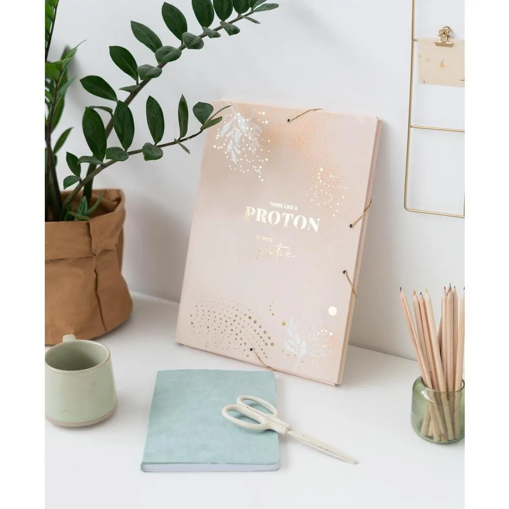 Glitter Flap Folder