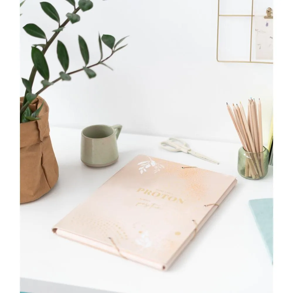 Glitter Flap Folder