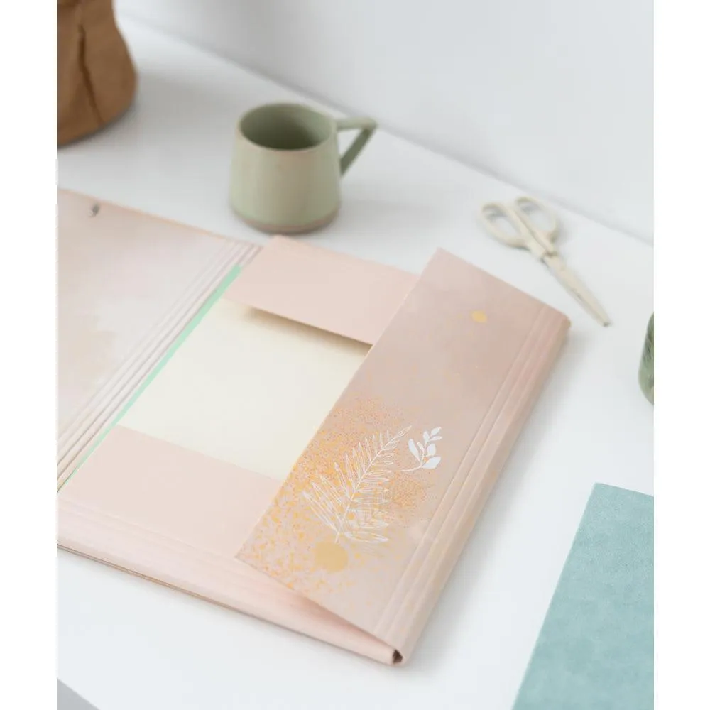 Glitter Flap Folder