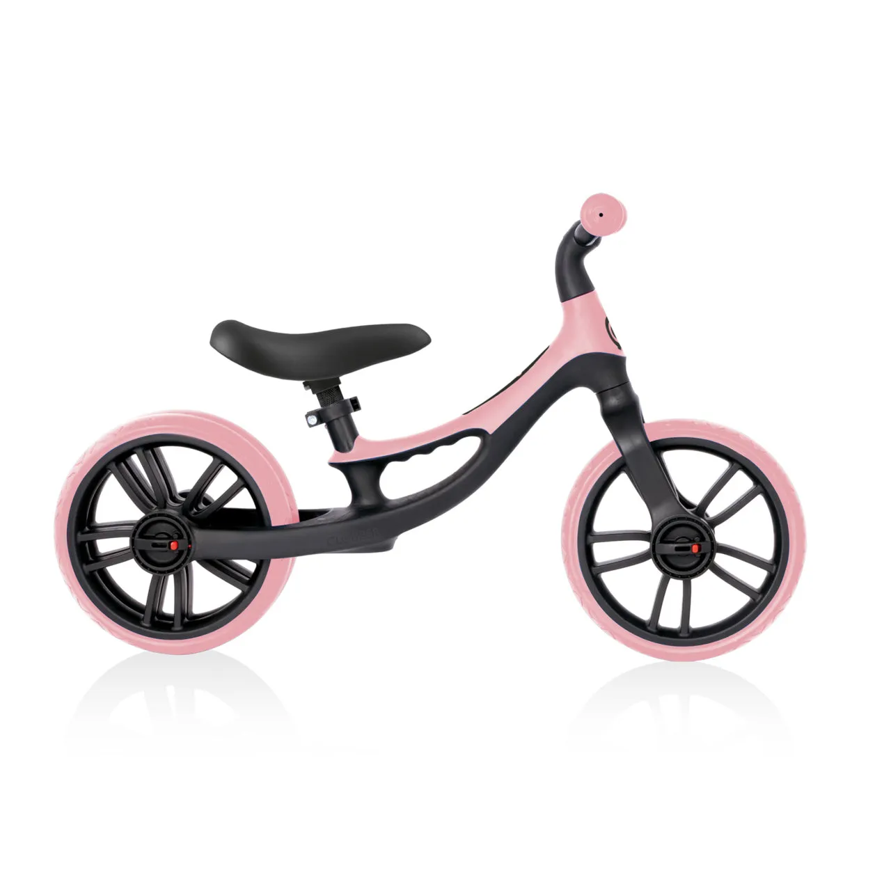 Globber Go Bike Elite Duo Balance Bike - Pastel Pink (2 - 5Y)