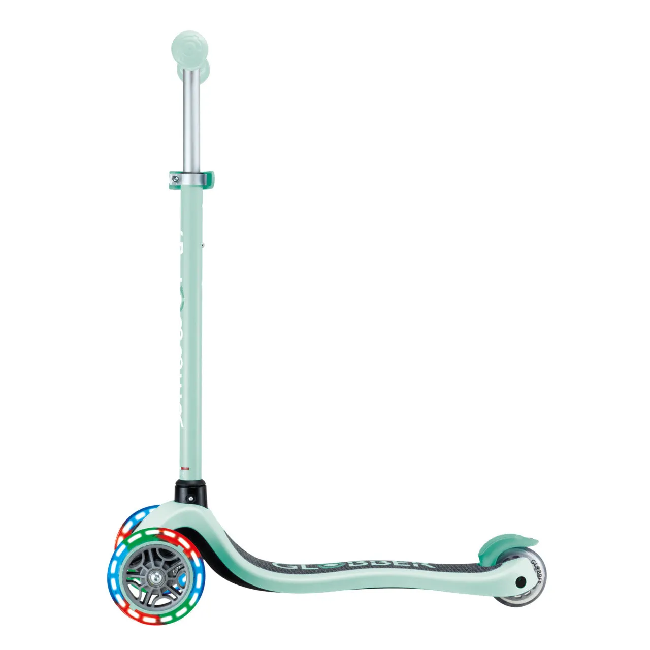 Globber Primo Lights V2 Scooter - Dark Mint / Mint (3 - 7Y )