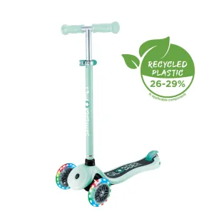 Globber Primo Lights V2 Scooter - Dark Mint / Mint (3 - 7Y )