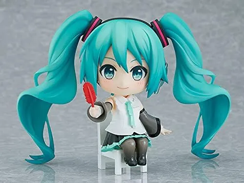 Good Smile Company - Piapro Hatsune Miku NT Akai Hane Nendoroid Swacchao Action Figure - 9cm Collectible for Ages 15 