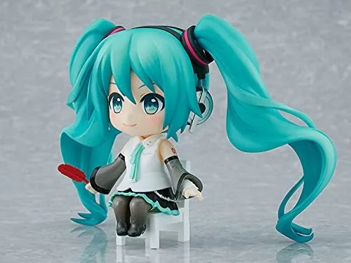 Good Smile Company - Piapro Hatsune Miku NT Akai Hane Nendoroid Swacchao Action Figure - 9cm Collectible for Ages 15 