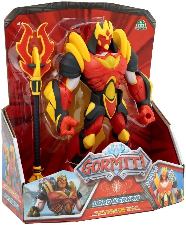 Gormiti GRM03200 Super Deluxe Action Figure-Lord Keryon