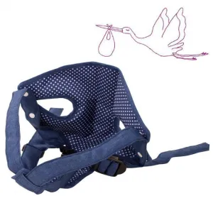 Gotz Baby Carrier Denim & Spots