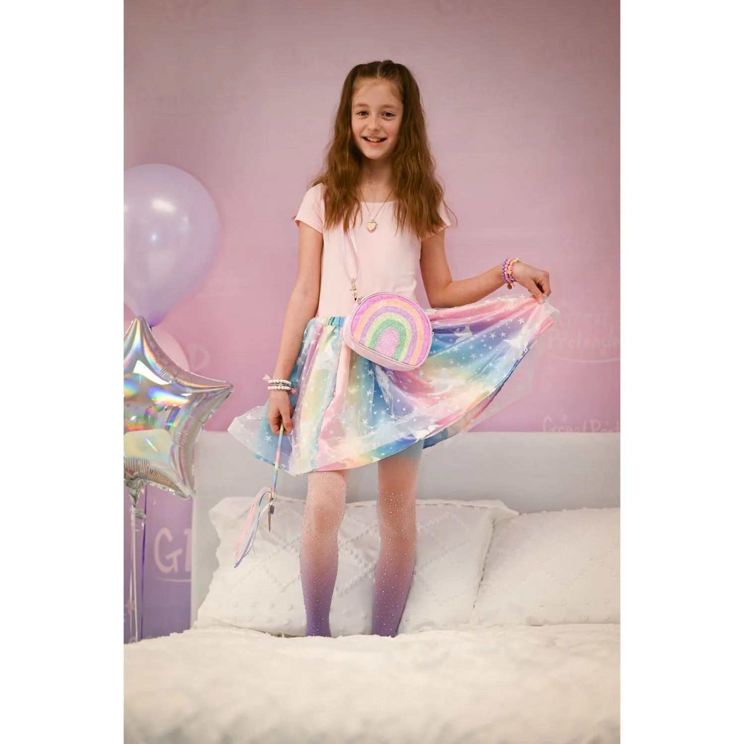 Great Pretenders Enchanted Unicorn Skirt and Wand Set