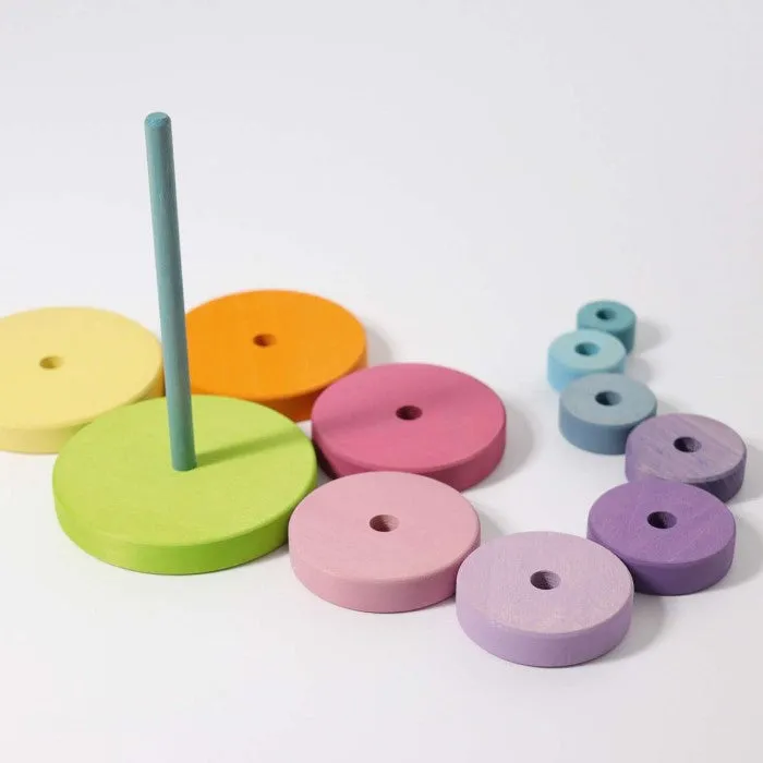 Grimm's | Conical Stacking Tower | Large Pastel