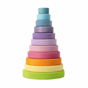 Grimm's | Conical Stacking Tower | Large Pastel