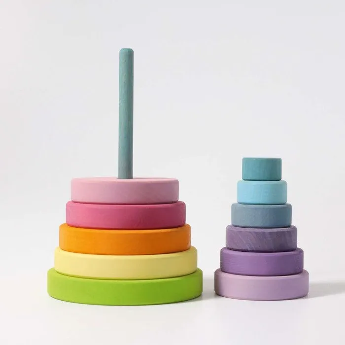 Grimm's | Conical Stacking Tower | Large Pastel