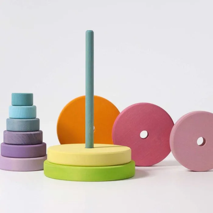 Grimm's | Conical Stacking Tower | Large Pastel
