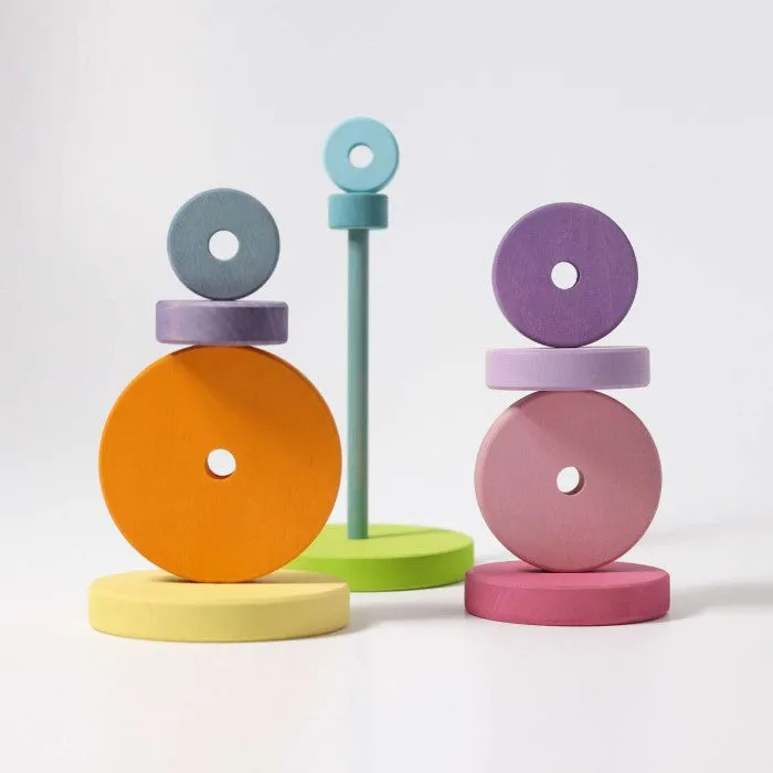 Grimm's | Conical Stacking Tower | Large Pastel